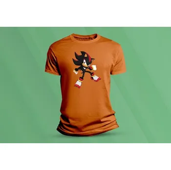 Dětská móda Dětské bavlněné tričko Shadow. velikost 104 (3-4 roky) Oranžová