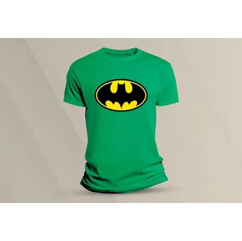 Chlapecké oblečení Dětské bavlněné tričko Batman 1. velikost 152 (12-13 let) Zelená