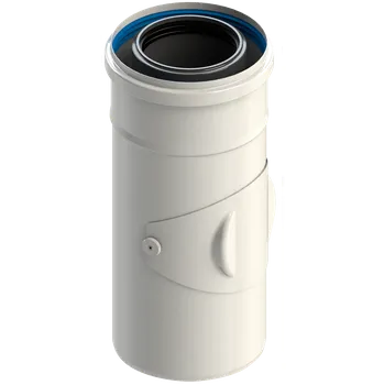 Kouřovod Tecnovis Prodloužení DN 60/100/250 mm, plast, AZ Revizní