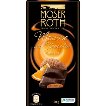 Cukrovinka MOSER ROTH Mousse au Chocolat ORANGE 150g