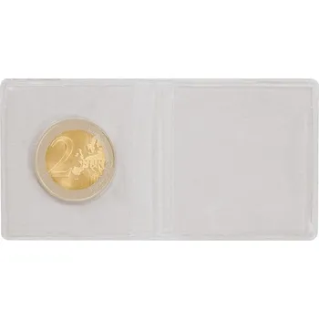 Obal pro sběratelský předmět Lindner Dvojitá kapsa na mince Vnitřní průměr: 30 mm