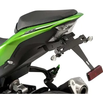 Nastavitelný držák SPZ PUIG 9388N černý KAWASAKI Z900 17'-