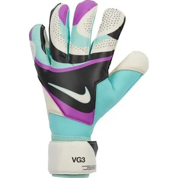 Brankářské rukavice Brankářské rukavice Nike VAPOR GRIP3 tyrkysová/bílá