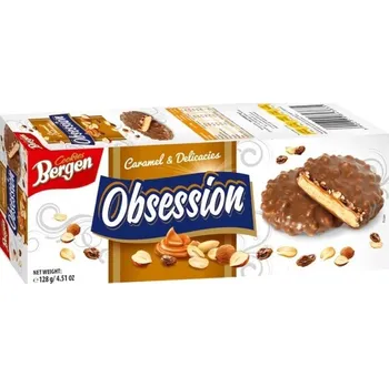 Bergen Obsession Cookies Carmel a Delicaies Classic 128g