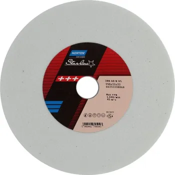 Řezný kotouč NORTON-CLIPPER Broušení nástrojů 01 Plochý kotouč 250x32x32mm Zr 60 Norton STARLINE