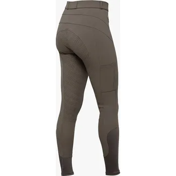 Jezdecké kalhoty PREMIER EQUINE Jezdecké rajtky Torrent full grip - olive, vel. 34 (AP 25 DOPRODEJ)