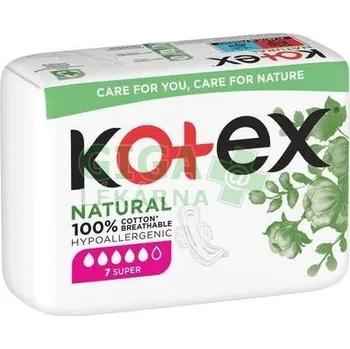 KOTEX NATURAL Super 7ks