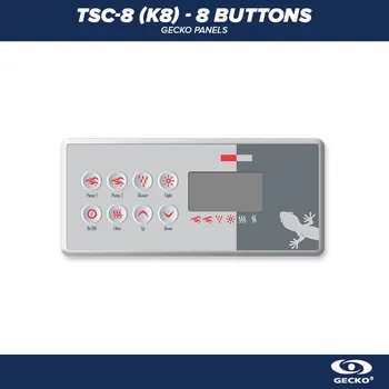 Gecko Alliance Gecko Ovládací panel TSC-8 (8 Buttons) - 0200-007194