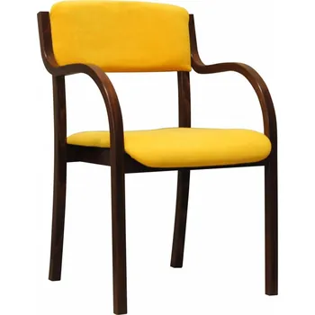 Obývací pokoj Dřevěné bukové křeslo BEN s područkami, český výrobek