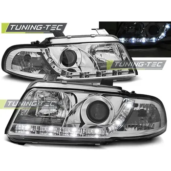 Přední světlomet Tuning-Tec Přední čirá LED světla Audi A4 (1994 - 1998) - chromované