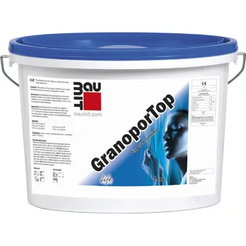 Omítka BAUMIT GranoporTop omítka škrábaná struktura 3 mm