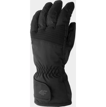 Módní doplněk 4F H4Z22-REM001 DEEP BLACK Pánské zimní rukavice US L