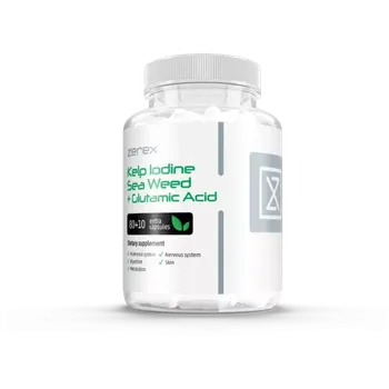 Přípravek na podporu paměti a spánku Zerex Kelp Mořská Řasa - jód pro správnou funkci hormonálního systému