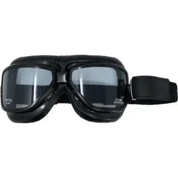 Motocyklové brýle Brýle RED BARRON Classic zakřivené světlé sklo