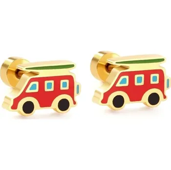 Náušnice Dívčí náušnice z nerezové oceli - 203G