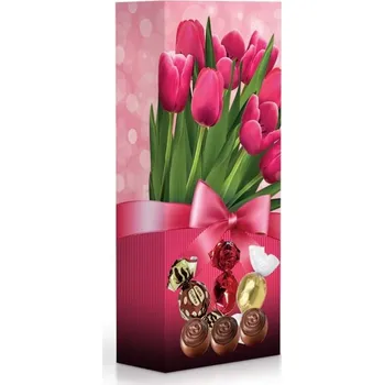 Čokoláda Selllot Sweet Snack Čokoládové plněné pralinky Tulipány 84g