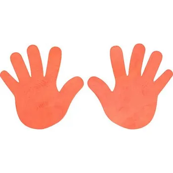 Merco Hand značka na podlahu oranžová balení: 1 pár