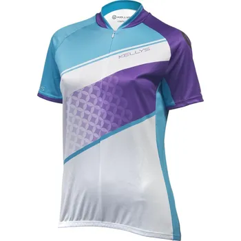 cyklistický dres Kellys Jody 016 krátký rukáv W Violet/Azure