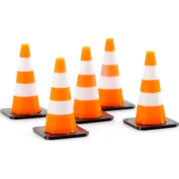 Plastikový model Modelsnavigator Dopravní kužel sada 5ks pro měřítko 1:32