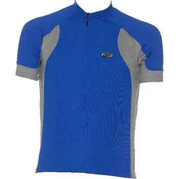 Cyklistické oblečení Dres BBB BBW-53 Duo Jersey modrošedý S