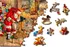 Puzzle Wooden City Santova dílna 750 dílků