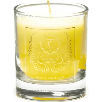Svíčka Milujeme Kameny 3. čakra - Archanděl Jofiel - Vonná svíčka 9849
