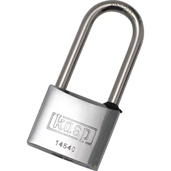 Visací zámek Kasp K14540L50D visací zámek 40 mm zámky s různými klíči nerezová ocel na klíč
