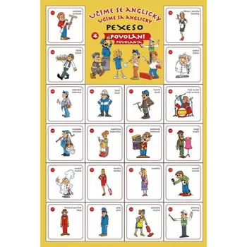 Pexeso Pexeso Učíme se anglicky - povolání - 2217