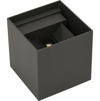 Venkovní osvětlení BEMKO Svítidlo LED VALIT 12W 1100lm 4000K čtverec IP65 grafit 107190