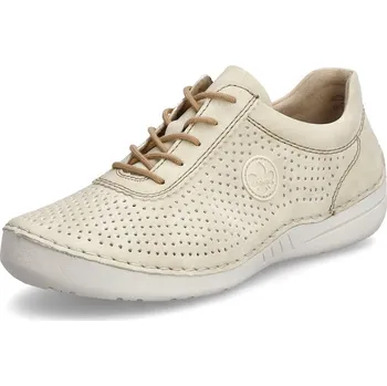 Dámská obuv Dámské béžové celoroční boty Rieker 52546-60 béžová 38