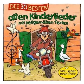 Zahraniční hudba CD Simone Sommerland, Karsten Glück Und Die Kita-Frösche: Die 30 Besten Alten Kinderlieder Zeitgemäße Texte 2023