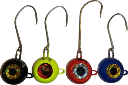 MAGICKÁ OKO RS ZERP-160-320-520g BAIT HOOK -PERMA STEEL 10/0+8/0 Barva: Žlutá, Váha: 520 g