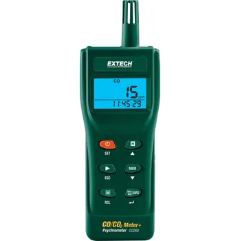 Extech CO260 měřič oxidu uhličitého (CO2), 0 - 9999 ppm