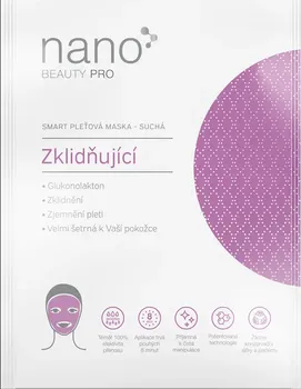 Pleťová maska Nano Beauty Pro zklidňující pleťová maska 7 g