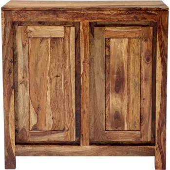 Knihovna AV interiery Komoda GANI KM 90x45x90 z masívu palisandru Odstín palisandru: only stain