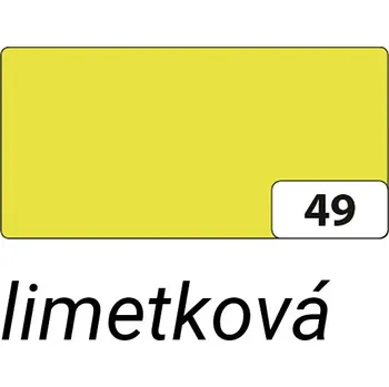 Barevný papír Folia - Max Bringmann Barevný papír - jednotlivé barvy - 130 g/m2, A4 Barva: limetková