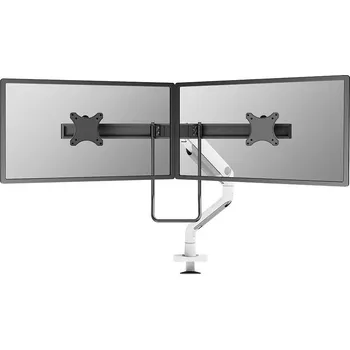 Monitor Neomounts DS75S-950WH2 Držák, VESA, stolní, pro 2 ploché monitory, úhlopříčka 17"–27", náklon 120°, otáčení 180°, rotace 360°, nosnost 2×8kg, bílý DS75S-950WH2