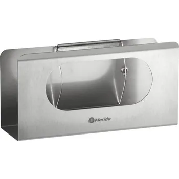 Zásobník na papírové ručníky Zásobník držák na jednorázově rukavice Merida Stella nerez matný