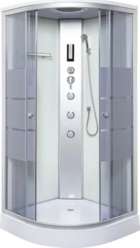 Masážní sprchový box Aplomo Lisa White ELISA90NV2 89 x 89 x 215 cm
