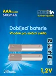 Eurolite Dobíjecí baterie AAA 2 ks
