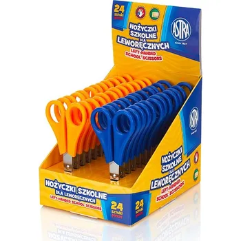 Kancelářské potřeby ASTRA nůžky 13cm s měřitkem pro lev. /24 Astra