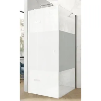 Hüppe Astra Boční stěna, 100 cm, stříbrný profil/sklo Privatima PX0204.069.375