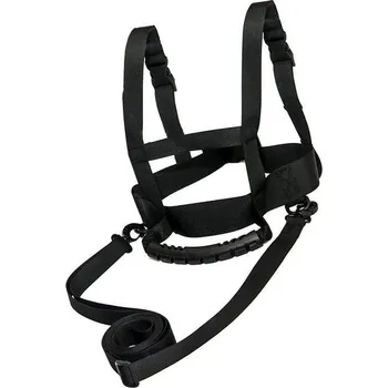 Výukový popruh na lyže a snowboard Dětský lyžařský popruh na výuku lyžování PCI-2443 černý