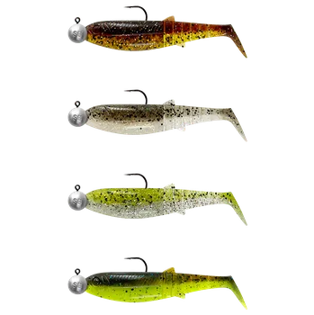 Umělá nástraha Savage Gear Gumová Nástraha Cannibal Shad Clearwater Mix 4+4 - 6,8 cm 3 g 5 g #1/0