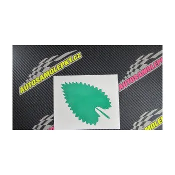 Samolepící dekorace SAMOLEPKA List 001 levá (10 - červená) NA AUTO, NÁLEPKA, FÓLIE, POLEP, TUNING, VLASTNÍ TEXT, TISK, AUTOSAMOLEPKY.cz, POLEPY, OBRÁZEK, LOGO, SAMOLEPKY