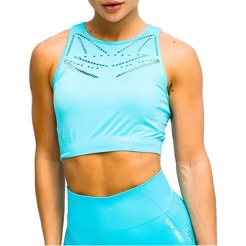 Dámské plavky Tělocvična BraHero Venice Beach Top Short Bra W BRA-SHORTBABYBLUE S