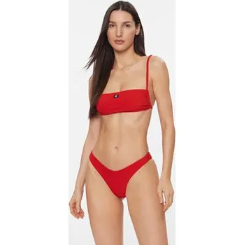 Dámské plavky Calvin Klein Swimwear Spodní část bikin KW0KW02471 Červená L