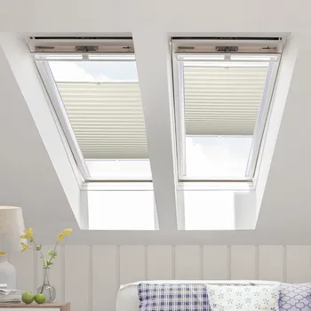 Roleta FOA Plisé roleta na střešní okna Neprůhledná, Smetanová, P 7703P , 20 x 50 cm