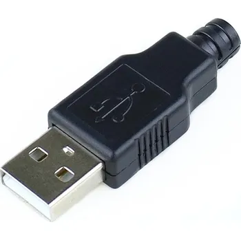 Elektrický konektor Konektor USB 2.0 A vidlice samec
