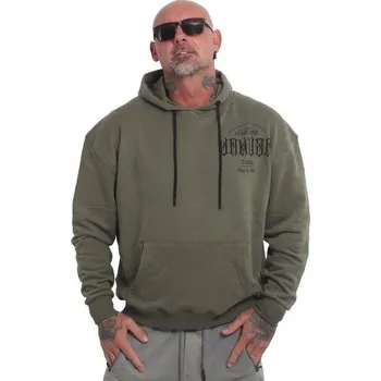 Pánská mikina Yakuza Ink. - KPZS DO US PART 21049 grape Barva: Zelená, Vel: 2XL